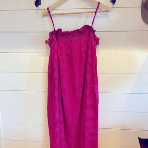 Summer midi column dress